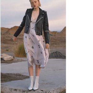 Chelsea28 texture fit and flare midi dress